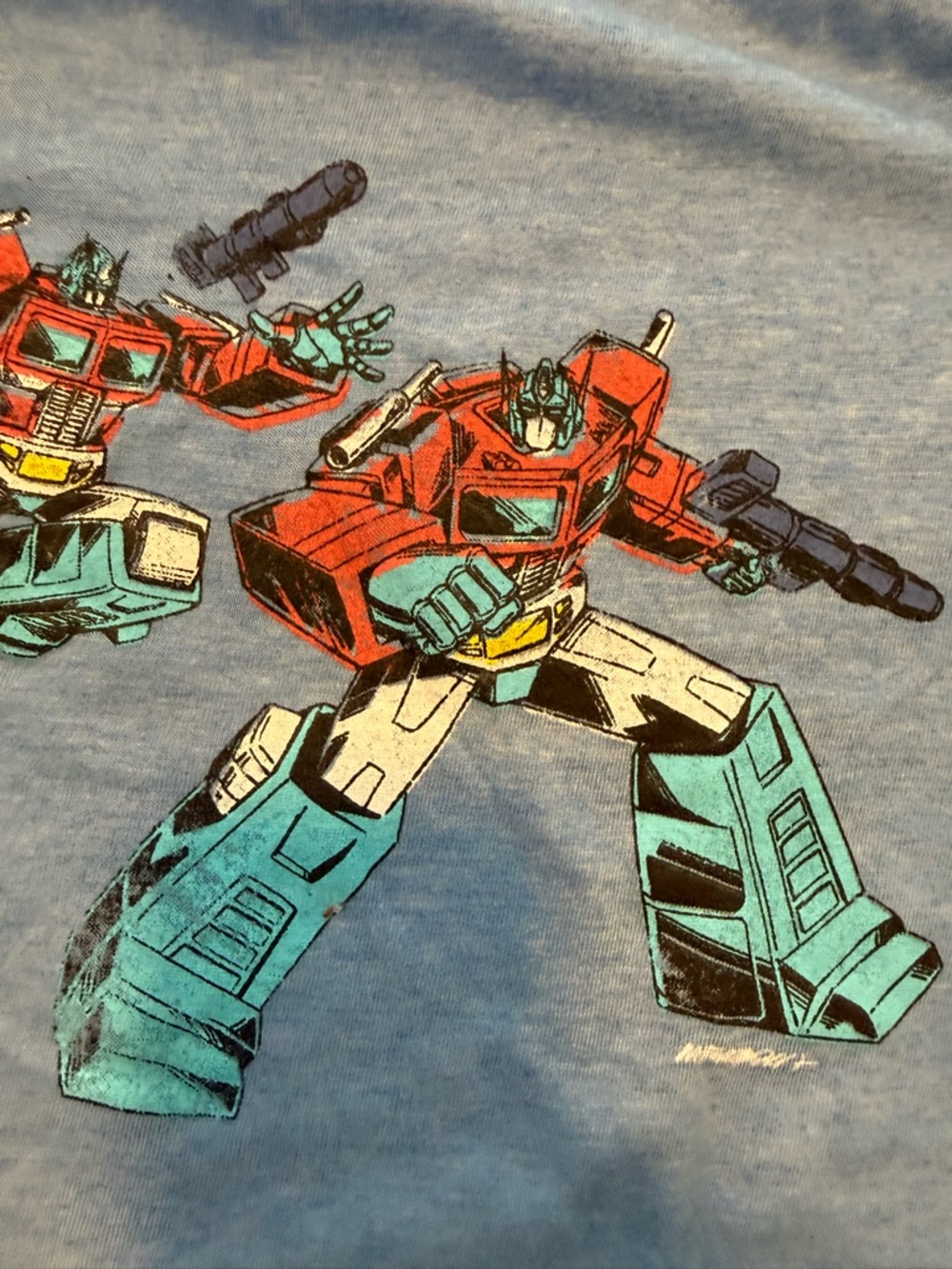 Transformers Optimus Prime shirt